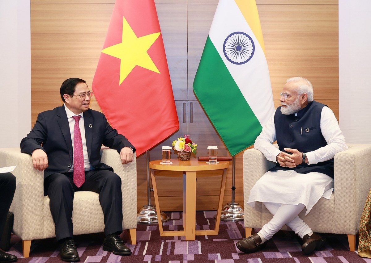 Thủ tướng Phạm Minh Chính tiếp Thủ tướng Ấn Độ